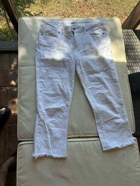 Paige skinny jeans like new crop